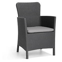 Avis Allibert Mobilier de jardin ""Salvador"" 3 pièces Graphite