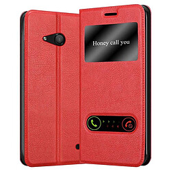 Cadorabo Coque Nokia Lumia 550 Etui en Rouge