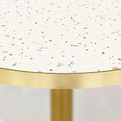 Avis Restootab Table Ø120cm Rome bistrot terrazzo