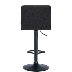 Acheter Non Tabouret de bar Calma tissu noir