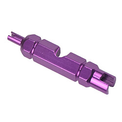 Acheter 1x Outil De Retrait De Noyau De Valve De Vélo De Route Vtt Clé Accessoires De Vélo Violet