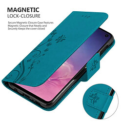 Acheter Cadorabo Coque Samsung Galaxy S10e Etui en Bleu