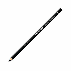 Promark Lumocolor® Crayon permanent glasochrom (Pack de 12) noir