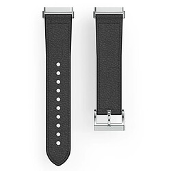 Hama Armband fÃ¼r Fitbit Versa3/Sense, Herrenarmband aus Kuns tleder, univ., Schw