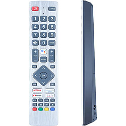 SANAG Shwrmc0133 Telecommande De Rechange Pour Televiseur Intelligent Sharp Aquos Ultra Hd Compatible Avec 24Bi6Ea 32Bi5Ea 40Bi5Ea 40Bl2Ea 40Bn6Ea 43Bl5Ea 43Bn5Ea 55Bl5Ea 65Bl3Ea(Pas De Fonction Vocale)