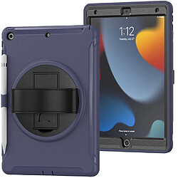 Coque en TPU antichoc avec béquille bleu pour votre iPad 10.2 (2021)/(2020)/(2019)