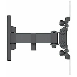 Acheter Arte Video Manhattan 461399TV mural universel inclinable et orientable adapté pour les écrans de 33,02106,68cm 1342`` jusqu'à 20kg Construction en acier robuste Noir