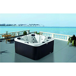 Water'clip Spa rigide carré 5 places - luxa 2 m x 2m x 0.95 m