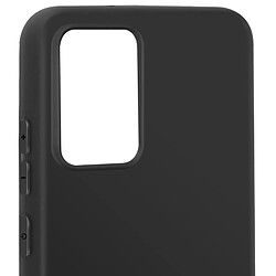 Avizar Coque pour Motorola Edge 30 Neo Silicone Finition Mate Soft Touch Noir