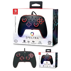 Power A Manette SWITCH Filaire Nintendo SPECTRA LED RGB Lumineuse Nintendo Officielle SWITCH