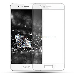 Xeptio Huawei Honor 8 PRO 4G : Protection d'écran FULL Cover en verre trempé - Tempered glass Screen protector blanc