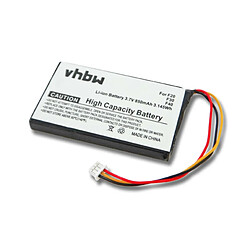 vhbw batterie remplace Navman BT000021C pour système de navigation GPS (850mAh, 3,7V, Li-Ion)