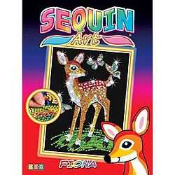 Sequin Art Red, Fawn, Sparkling Arts and crafts Picture Kit, Artisanat crAatif