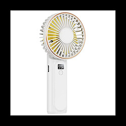 Avis Ventilateur Portatif, Mini Ventilateur Portable 3600mAh, 6 Vitesses Réglables, Petit Ventilateur Personnel, Mini Ventilateur De Bureau Pliable Blanc