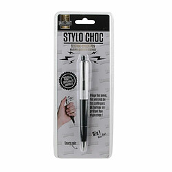 Avis Paris Prix Stylo Choc Électrique 14cm Noir & Argent