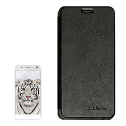 Wewoo Coque noir Ulefone Tiger Printemps Texture horizontale Flip étui en cuir avec support