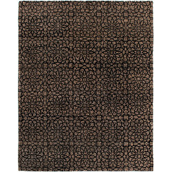 Vidal Tapis de laine 304x242 brun Juma