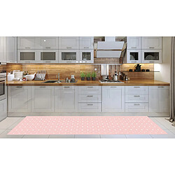 Alter Chemin de cuisine, 100% Made in Italy, Tapis antitache avec impression numérique, Coulisse antidérapante et lavable, Modèle Blaise, 280x52 cm