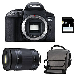 PACK CANON EOS 850D + TAMRON 18-400 VC + Sac + Carte SD 4Go