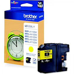 Cartouche d'Encre - Imprimante Brother LC125XLY Jaune