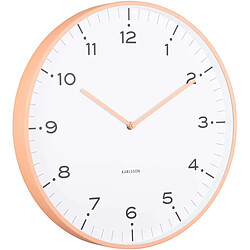 Karlsson Horloge murale 40 cm Circus Rings orange.