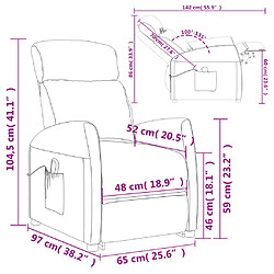 vidaXL Fauteuil Vert foncé Tissu pas cher