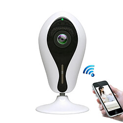 Wewoo Caméra IP 720p HD WiFi Mini IP, détection de mouvement de soutien & vision nocturne infrarouge & carte TF 128 Go max. Blanc