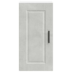 Avis vidaXL Armoire murale de cuisine Porto gris béton bois d'ingénierie