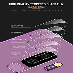 Wewoo Film de verre trempé mocolo 0.15mm 9H 2.5D à bord arrondi pour caméra recul pour Galaxy S9 + (transparent)