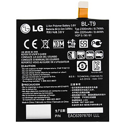 Batterie d Origine LG BL-T9 Pour Nexus 5 (2300 mAh)