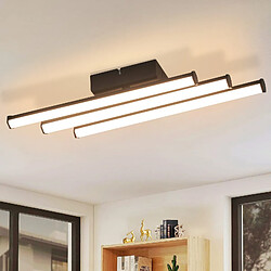 Autres Temps ZMH LED plafonnier salon noir moderne eau lumière intérieur 3000K cuisine couloir