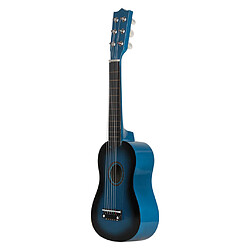 mini 21inch 6 cordes guitare acoustique instrument de musique cadeau bleu