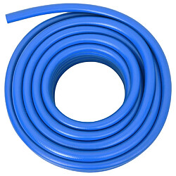 vidaXL Tuyau d'air bleu 0,7" 50 m PVC