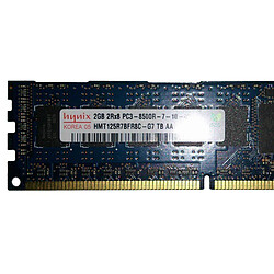 2Go RAM Serveur Hynix HMT125R7BFR8C-G7 DDR3-1066 PC3-8500R Registered ECC CL7 - Occasion