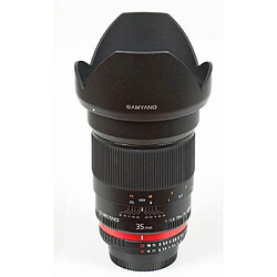 Samyang SAM35OLYMPUS Objectif 35 mm F1,4 pour Olympus 4/3 Noir