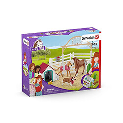 Schleich Horse Club chevaux invités d'Hannah avec chienne Ruby