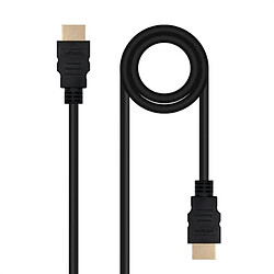 Câble HDMI NANOCABLE 10.15.3800 Noir 50 cm