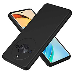 Htdmobiles Coque pour Honor Magic 6 Lite 5G - housse etui silicone gel fine + verre trempe - NOIR