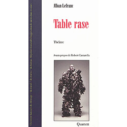 Table rase - Occasion