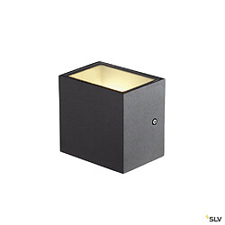 Acheter Applique extérieure SLV SITRA CUBE, anthracite, avec LED intégrée, 10W, 3000K, IP44