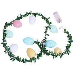 Avis Oeufs De Pâques String Light DIY Outdoor Party Decor Crack Eggs 2.6m