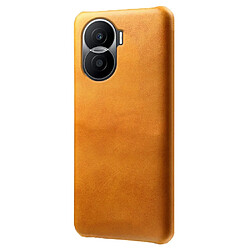 Coque en TPU + PU slim, shockproof, texture mollet, anti-rayures pour votre Honor X40i 5G - orange