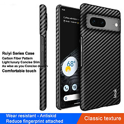 Coque en TPU + PU IMAK texture de la fibre de carbone, anti-rayures pour votre Google Pixel 7 5G