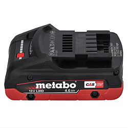 Acheter Metabo SSW 18 LT 300 BL Visseuse à choc sans fil 18 V 300 Nm Brushless + 1x batterie 4,0 Ah + metaBOX - sans chargeur