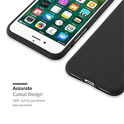 Avis Cadorabo Coque iPhone 7 / 7S / 8 / SE 2020 Etui en Noir