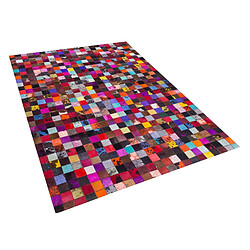 Beliani Tapis patchwork multicolore 200x300 cm ENNE