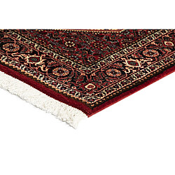 Vidal Tapis de couloir en laine 298x85 rouge Bidjar