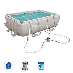 Piscine Hors-sol Tubulaire Bestway Power Steel 282x196x84 cm Filtre à Cartouche de 1.249 litres/heure