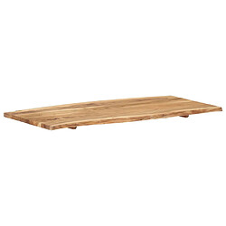 Acheter vidaXL Dessus de table Bois d'acacia massif 118x(50-60)x2,5 cm