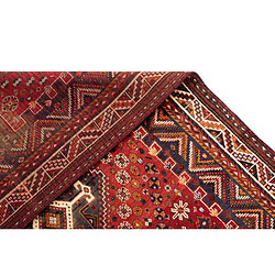 Vidal Tapis de laine 272x167 rouge Ghashghai pas cher